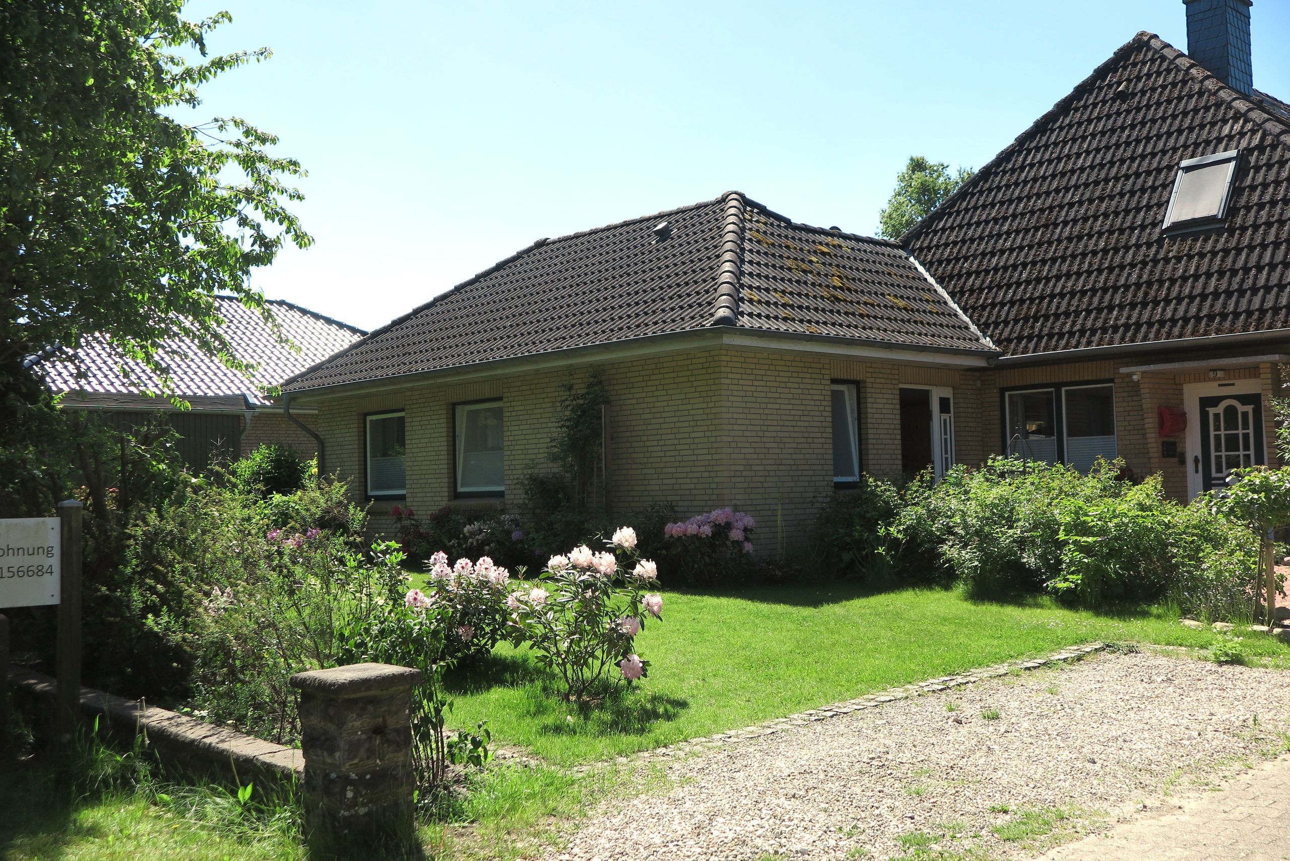 Hausansicht der Ferienwohnung