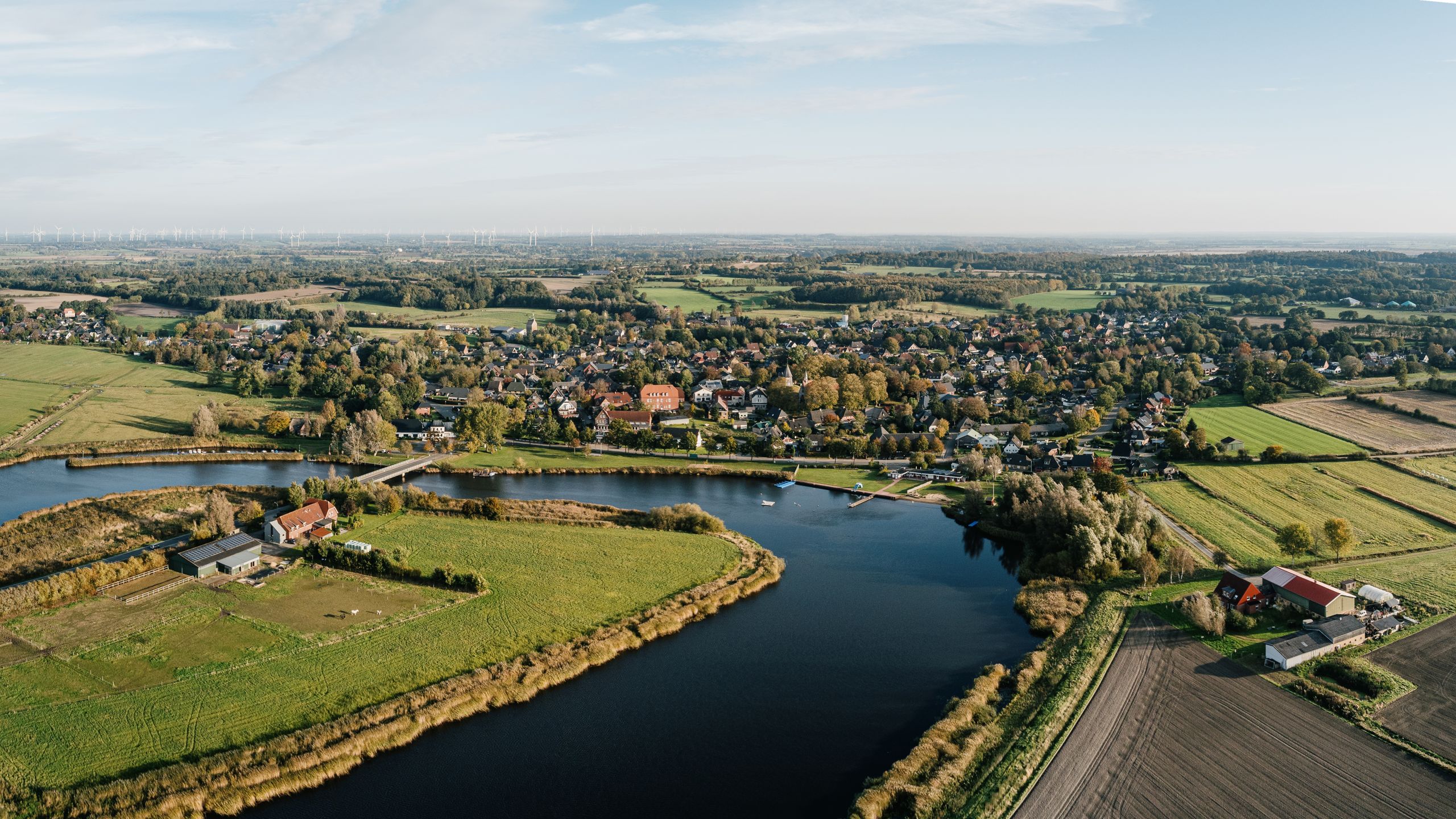 Schwabstedt von oben