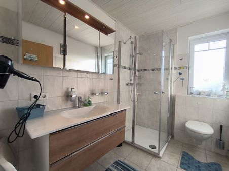 Badezimmer der Ferienwohnung