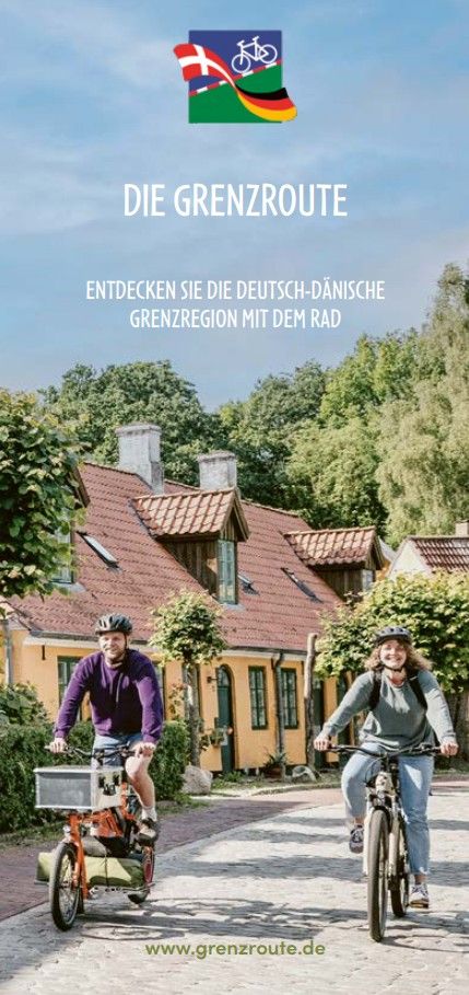 Titelbild des Flyers "Grenzroute"