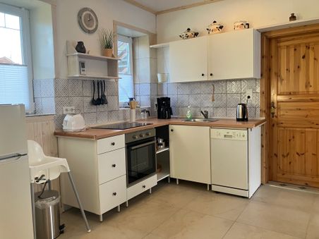 Küchenzeile der Ferienwohnung