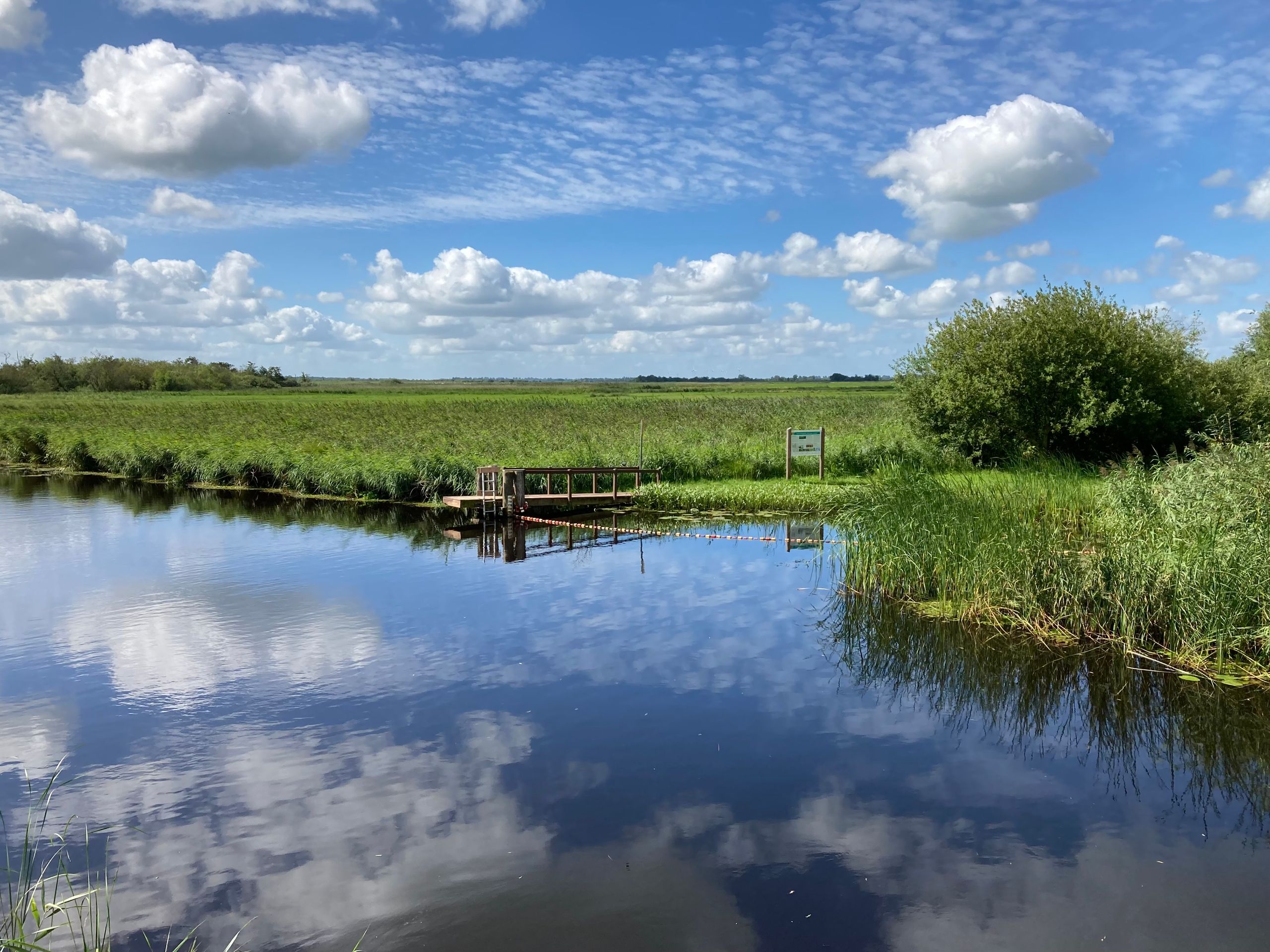Badestelle in Bergenhusen