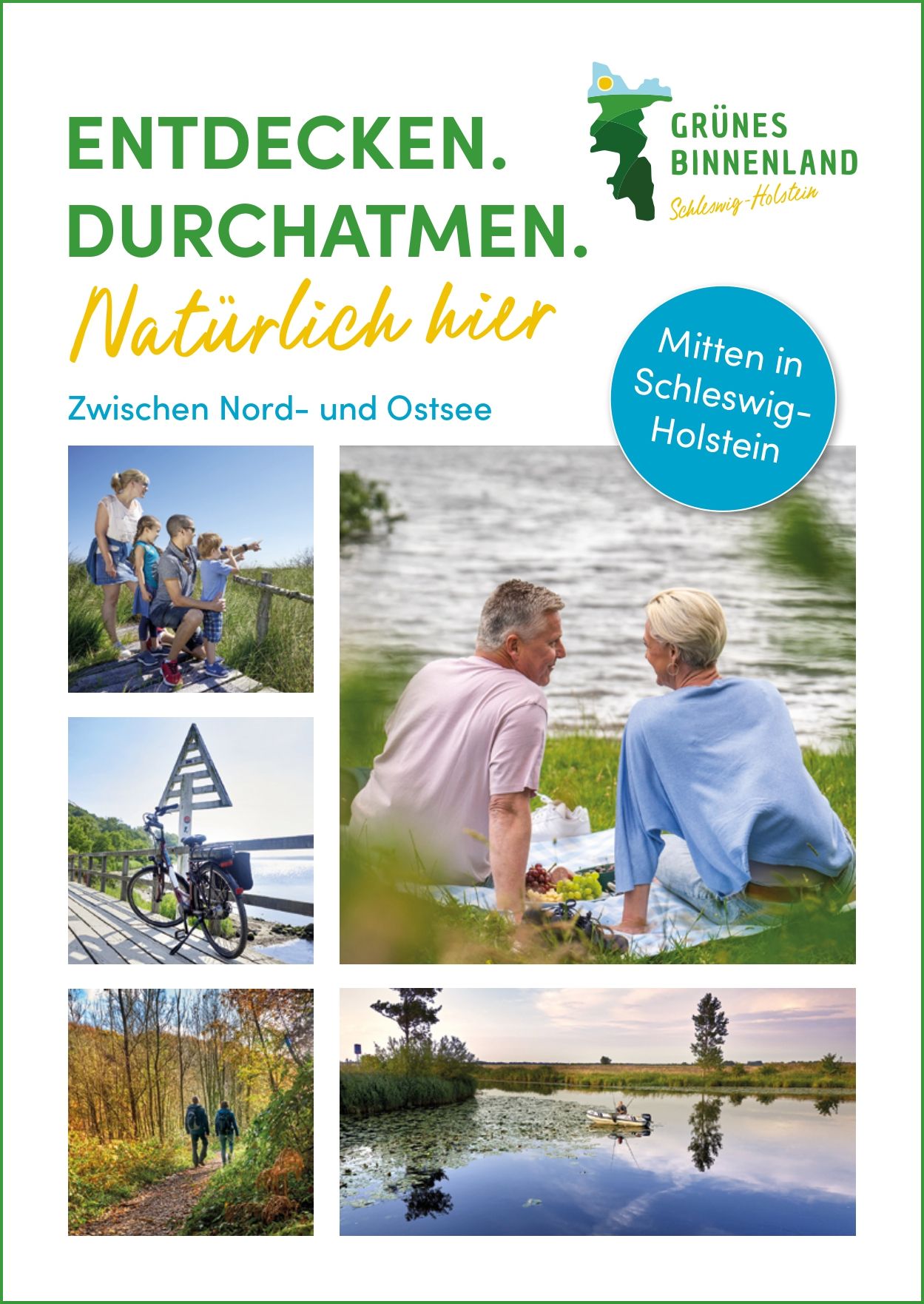 Titelbild der Imagebroschüre des Grünen Binnenlandes