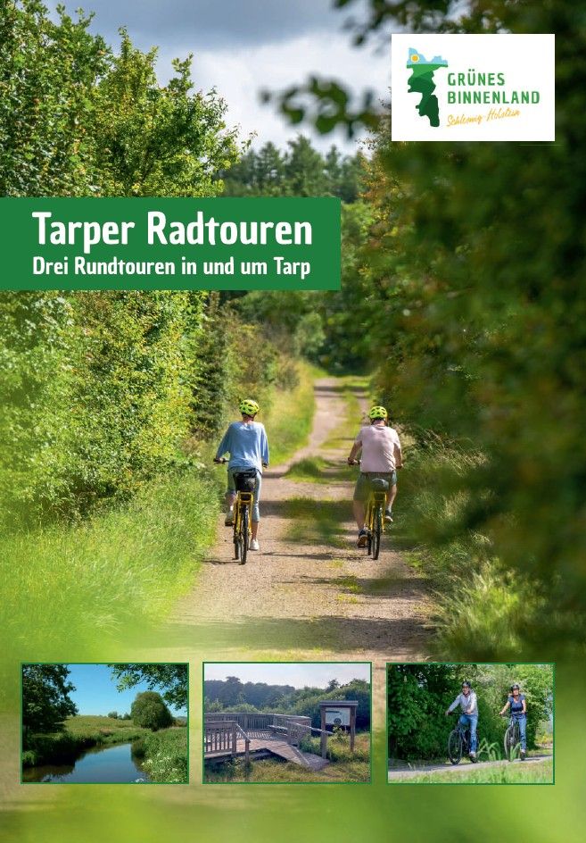 Titelbild des Flyers "Tarper Radtouren"