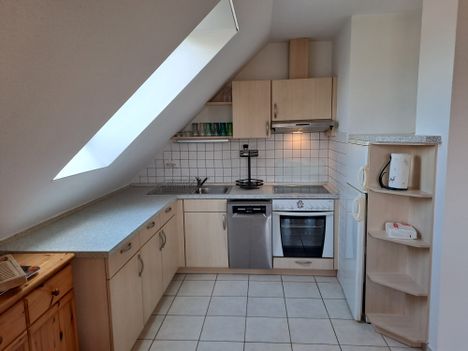 Küchenbereich in der Ferienwohnung