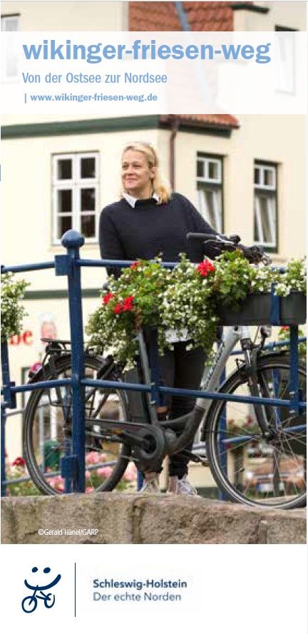 Titelbild des Flyers "Wikinger-Friesen-Weg"