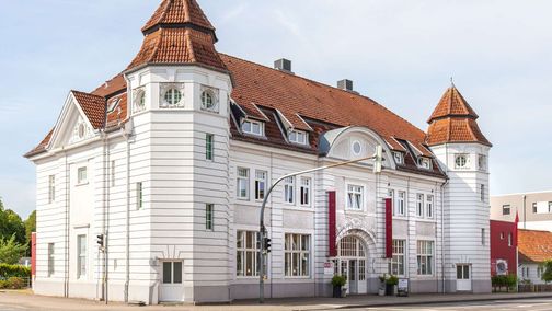 Außenansicht Hotel Alter Kreisbahnhof