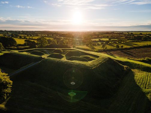 Landschaft vom Danewerk
