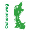 Logo des Radfernweges Ochsenweg