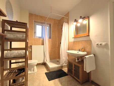 Innenansicht des Badezimmers