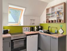 Küche der Ferienwohnung