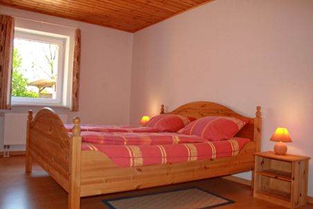 Innenansicht des Schlafzimmers